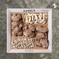[고산농협] 원목 표고버섯 혼합세트 2호(흑화고50g+동향고70gx2ea,+표고칩60g+표고채50g)