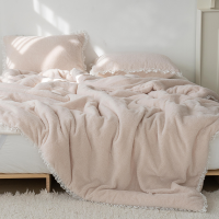 송화 보아 극세사 차렵이불 믿고 쓰는 국내생산 정전기 없는 고급침구