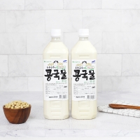 공주농부의 수제 더진한 콩물 1L 국내산 대두 99.5% 콩국물 