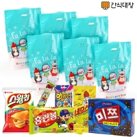 [간식대장] 크리스마스 애니멀 파우치 6종_6set (s0007)