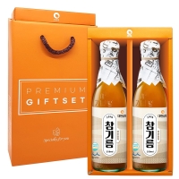 55년전통 대현상회 저온압착 참기름 들기름  350ml 선물세트 / HACCP 인증 백년가게 