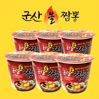 [군산짬뽕맛집] 불짬뽕 컵라면 6입/12입 (컵당82g)