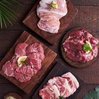 [고기의진리] 국내산 뒷고기 꼬들살+항정살+뽈살 3가지모듬전