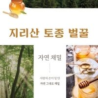 지리산 토종꿀 2종 담아