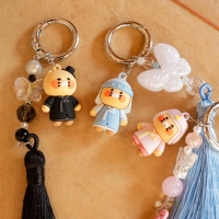 춘식이  피규어  태슬  스트랩 (한복블루/한복핑크/선비)