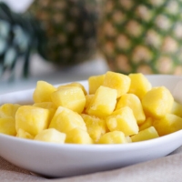 [웰루츠] Dole_냉동 파인애플 다이스 1kg×2ea