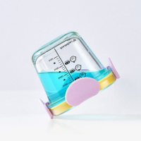 [락앤락] 리틀럽 디어 이유식용기 정사각 밀폐캡 260ml 3P(라벤더/스카이블루)