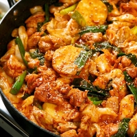 춘천 신선한 양념 닭갈비 500g(1팩/2팩/3팩/4팩 구성)