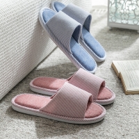 [신한카드 할인] 지알비 스트라이프 사무실 층간소음 인생 슬리퍼 실내화