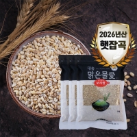 [대숲맑은물애] 26년산 고소함의 황금물결 보리쌀 1kg~5kg