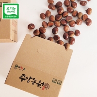 부여농부의 유기농 밤 선물세트 2kg / 4kg 유기농밤 산밤 약밤 부여알밤 부여밤