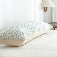 [Guy Laroche]  기라로쉬 순면100% 정원 사각 롱쿠션(솜포함)