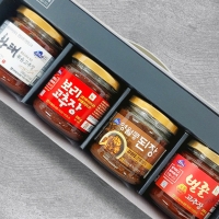 [영월농협] 동강마루 장맛장류 4종세트 (벌꿀고추장280g,보리고추장280g,황태볶음고추장280g,영월콩된장250g)
