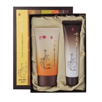 십장생 천지향 선크림+폼클렌징 기획세트 한방화장품