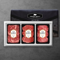 [횡성한우] 암소숙성 1등급 등심혼합 선물세트 [900g-1.6kg] 