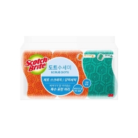 [코스트코] 스카치 브라이트 다용도 도트수세미 12개
