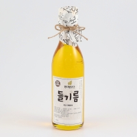 [문경현대방앗간]국산 햇 들깨 저온압착 들기름 350ml/180ml