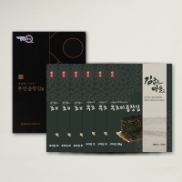 [브라이트데이] 김굽는마을 무조미곱창김 선물세트(20g x 6봉)