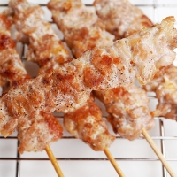 [단짠예찬] 닭목살 꼬치 1팩2팩(팩당1kg/40gx25개)