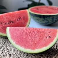 [자연속애] 충남부여 고당도 하우스 수박 4kg/5kg내외(에어쉘 안전배송)