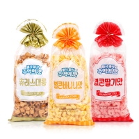 [옛날과자] 추억의 맛 별콘 바나나맛/딸기맛/츄러스대롱 200g 각1봉(총3봉)