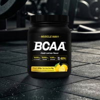 [머슬웨이] BCAA 아미노산 보충제 레몬맛 600g