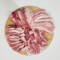 [한정특가] 육즙좔좔 1등급 국내산 한돈 4종 미식세트(마)