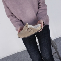 [개성시대] 국내산 여성 3cm 베이직 털슬리퍼 데일리