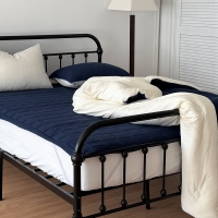 [Guy Laroche] 기라로쉬 마이크로 자가드 파스텔 4면밴딩 Q 패드단품