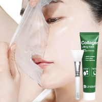 [신한카드 할인] 린제이 콜라겐 리프팅 랩핑 마스크 결광팩+실리콘 팩브러쉬