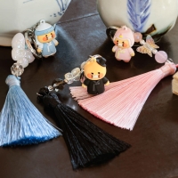 춘식이  피규어  태슬  스트랩 (한복블루/한복핑크/선비)