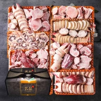 [명절특선] [고산농협] 한우 사골/우족/꼬리 보신 채반세트 상품전(8품목)