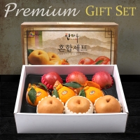 [1/19일부터 순차출고] [농협] 한아름드린 프리미엄 과일혼합세트 4kg(배3과/사과3과/한라봉3과)