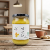 100% 국내산 옥잠화 첨가물 없는 유기농 유자 그대로 유자차 모과 생강차 460g