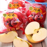 [과일예찬] 껍질째 먹는 세척 봉지사과 5kg(정품24-26과내)