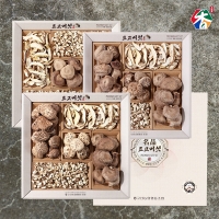 [명절특선] [고산농협] 원목 표고버섯 백화고/흑화고/동향고 혼합세트(3품목)