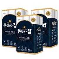 삼정펄프 돈잘버는집 화장지 3겹 30M 화장지30롤