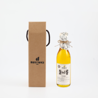 ][문경현대방앗간]국산 햇 들깨 저온압착 들기름 1구 선물세트 350ml 