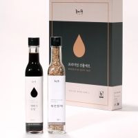 [콩여울] 정담고을5호 재래식간장260ml+볶은참깨120g