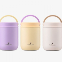[락앤락] 죽통 보온도시락 리틀럽 푸드자 300ml(바이올렛/옐로우/베이지)