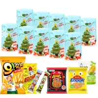 [간식대장] 크리스마스 산타트리 파우치 7종_10set (s0002)