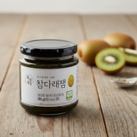 [신한카드 할인] 옥잠화 무농약 딸기 그대로 딸기잼 포도잼 참다래잼 블루베리잼 280g 4종 선물세트  