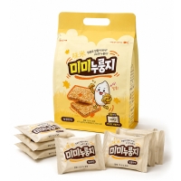 [전통과자] 달콤한 미미 누룽지스낵 1봉/2봉/3봉 (봉당432g18입/낱개포장)