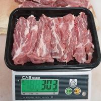 국내산 한돈 도깨비살(낙엽살) (푸)