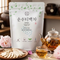 [순수티백]순수한집 작약차 티백 1팩 50개입/2팩 100개입