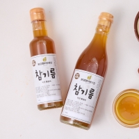 [문경현대방앗간]100% 국산 참기름 350ml/180ml/1구 선물세트