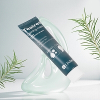 [특별할인] 린제이 티트리 카밍 랩핑 마스크 떼어내는 콜라겐 필오프팩 70ml+팩브러쉬