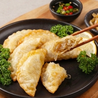 [단짠예찬] 대구 칠성야시장식 잡채튀김만두 1팩/2팩/3팩 (팩당 1kg/57개내외)
