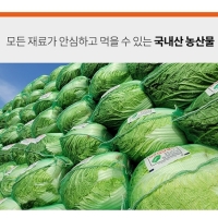 [행사특가] 매일담그는 오늘애  배추 맛김치 모든재료 국내산  1kg/2kg/3kg/5kg/10kg