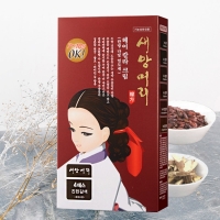 새앙머리 다빛 헤어 컬러 크림 허브 염모제 4S 진한갈색